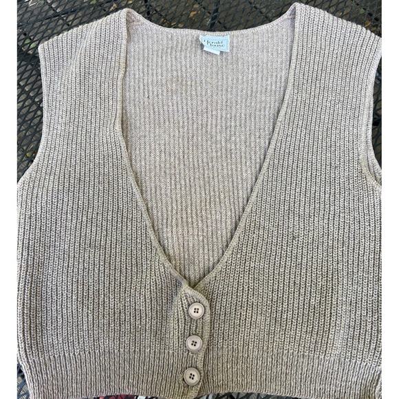 Jackets & Blazers - Vintage‎ Herald House Chunky Vest LG USA Wool Blend